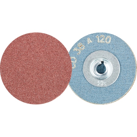 Pferd 1-1/2" COMBIDISC Abrasive Disc - Type CD - Aluminum Oxide - 120 Grit 42151